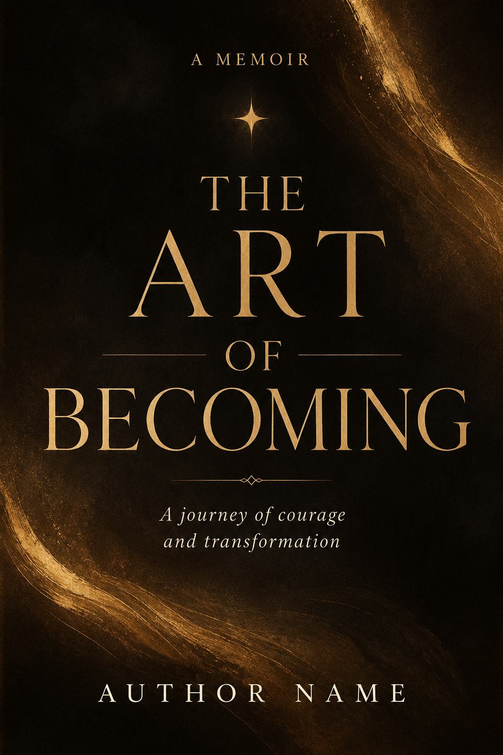 Memoir book cover