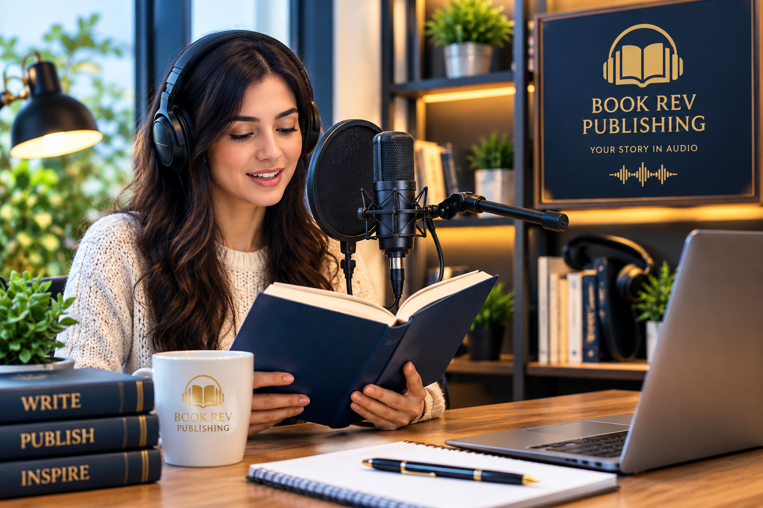 Audiobook production for authors